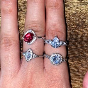 Used Sterling Silver Rings